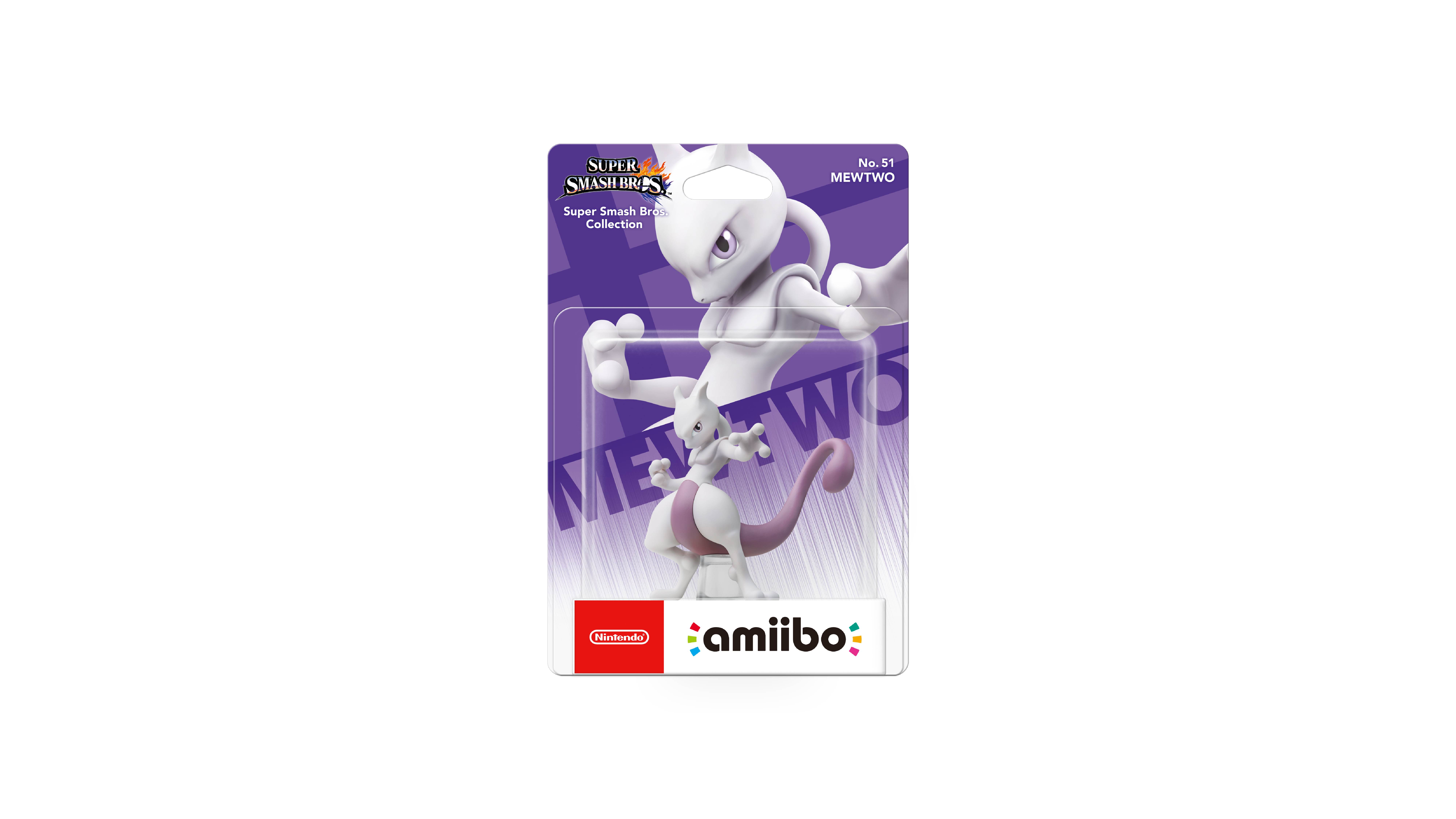 Mewtwo amiibo Packshot