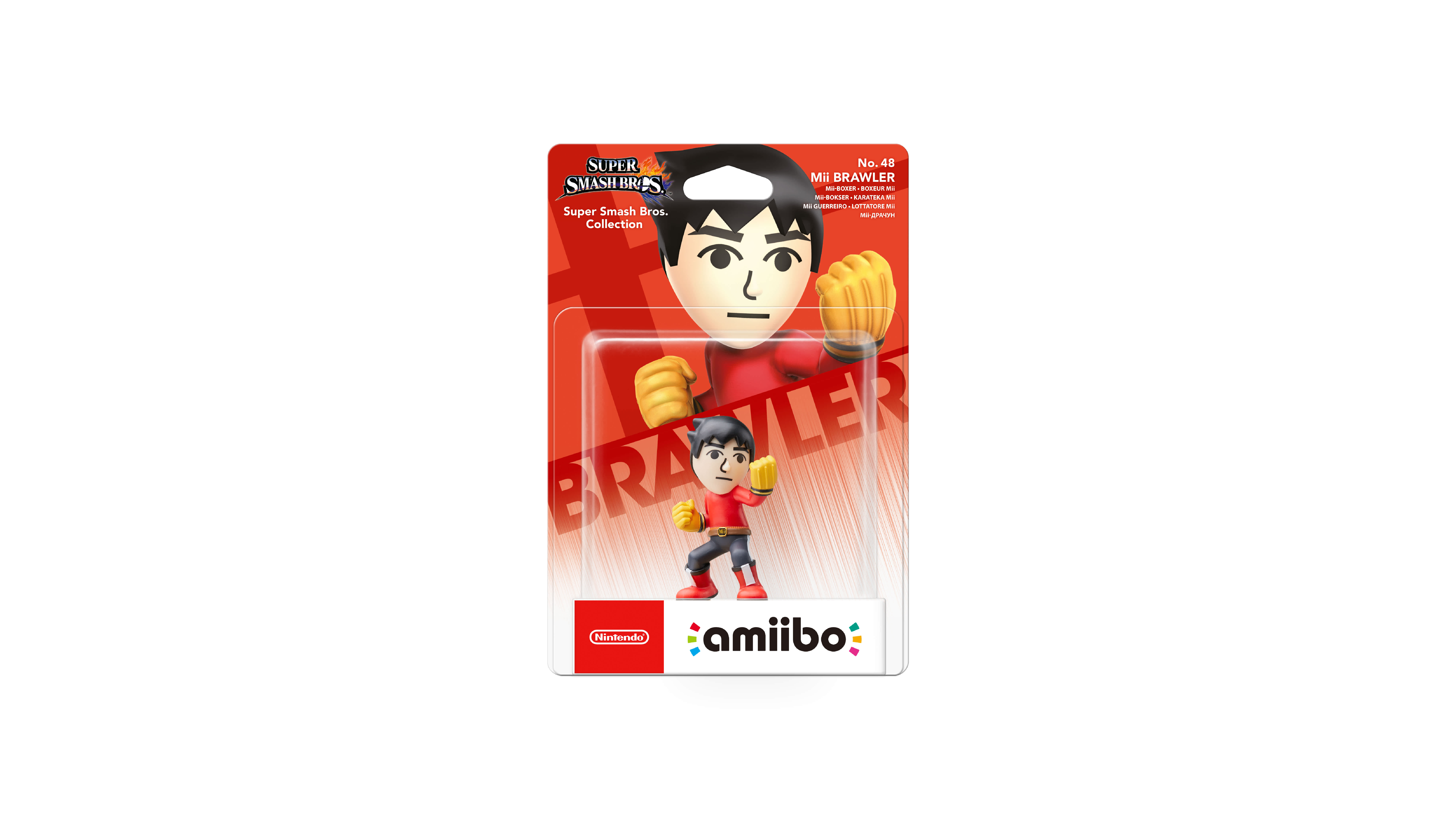 Mii Brawler amiibo Packshot