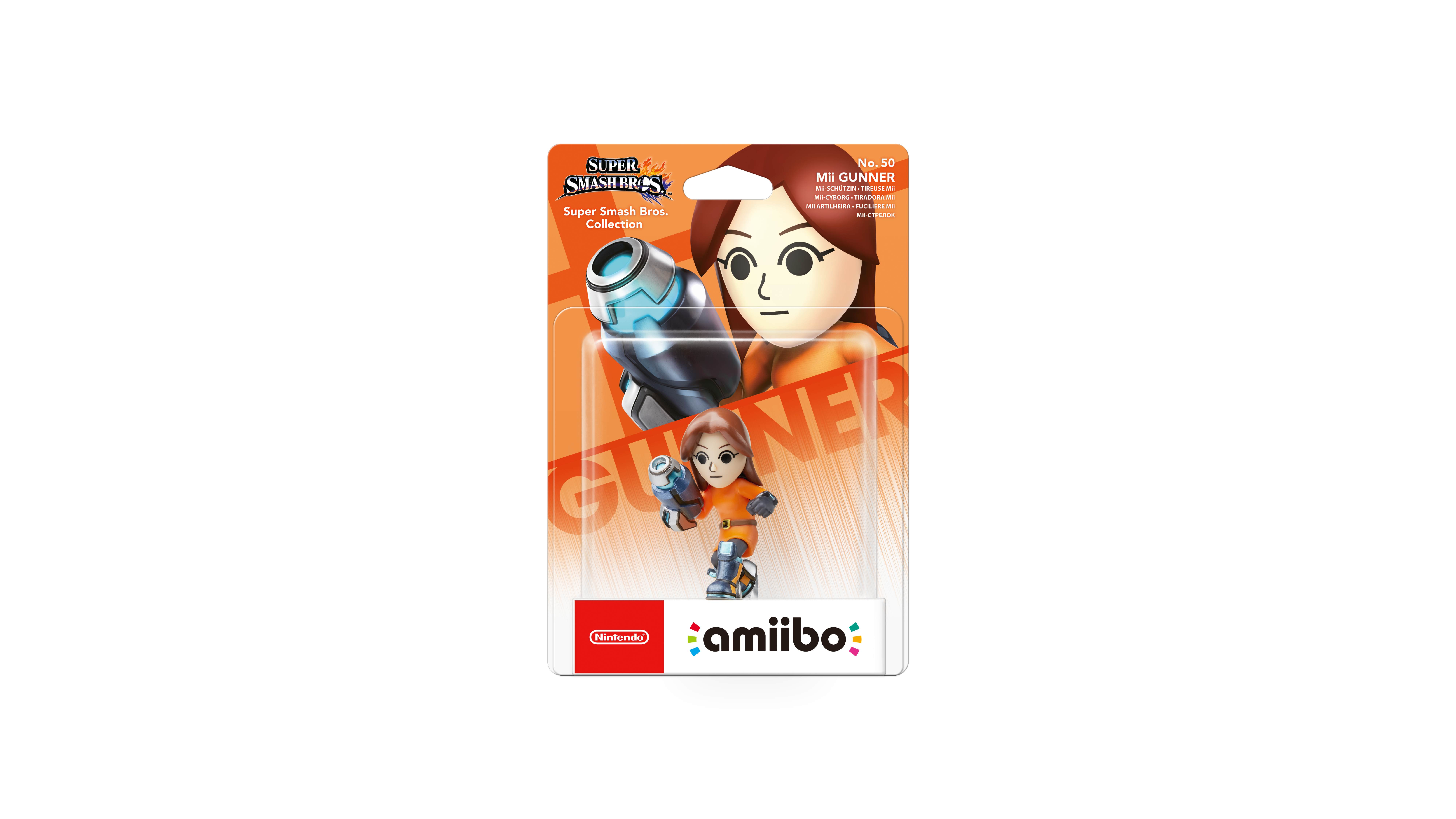 Mii Gunner amiibo Packshot