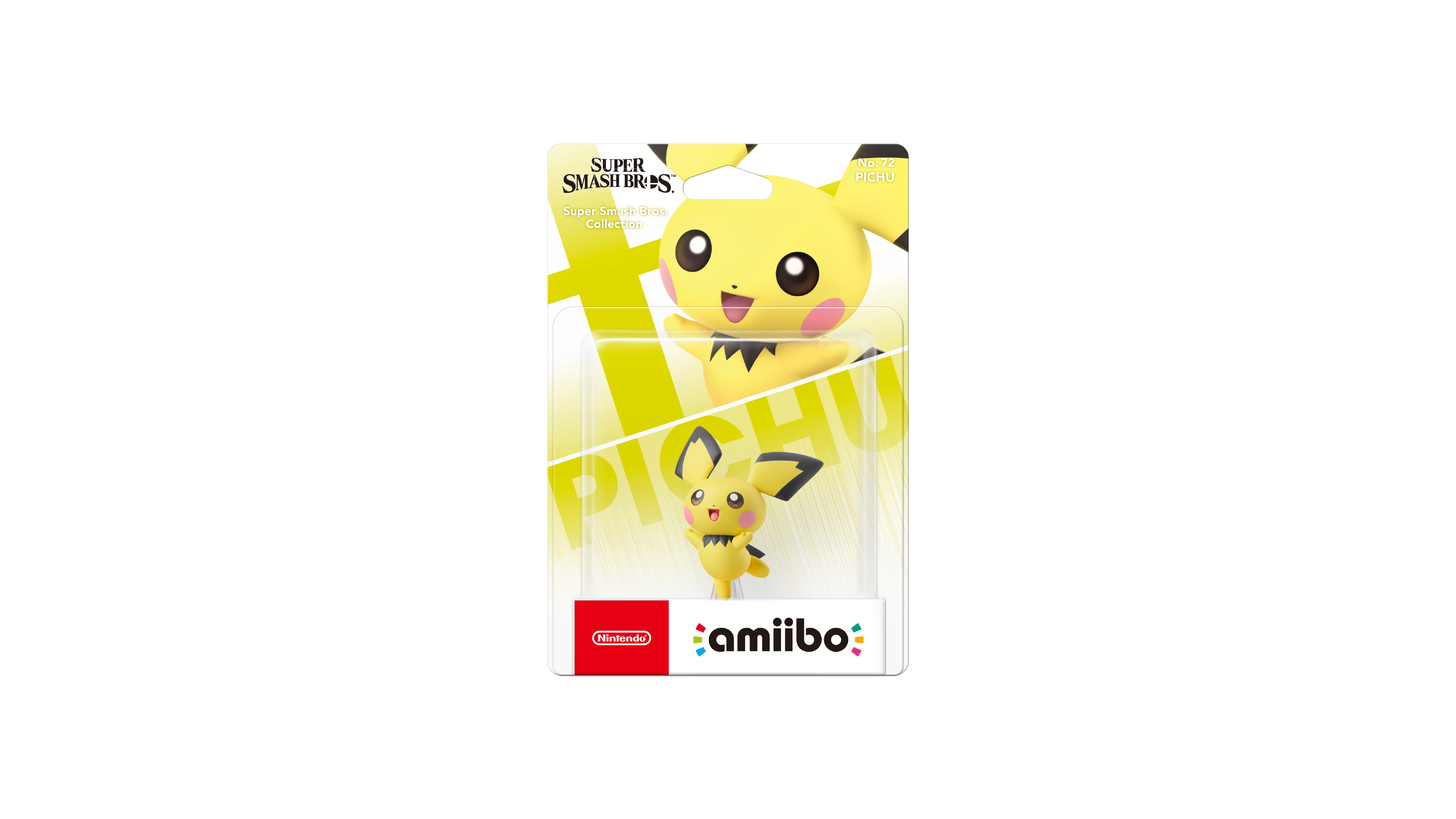 Pichu amiibo Packshot