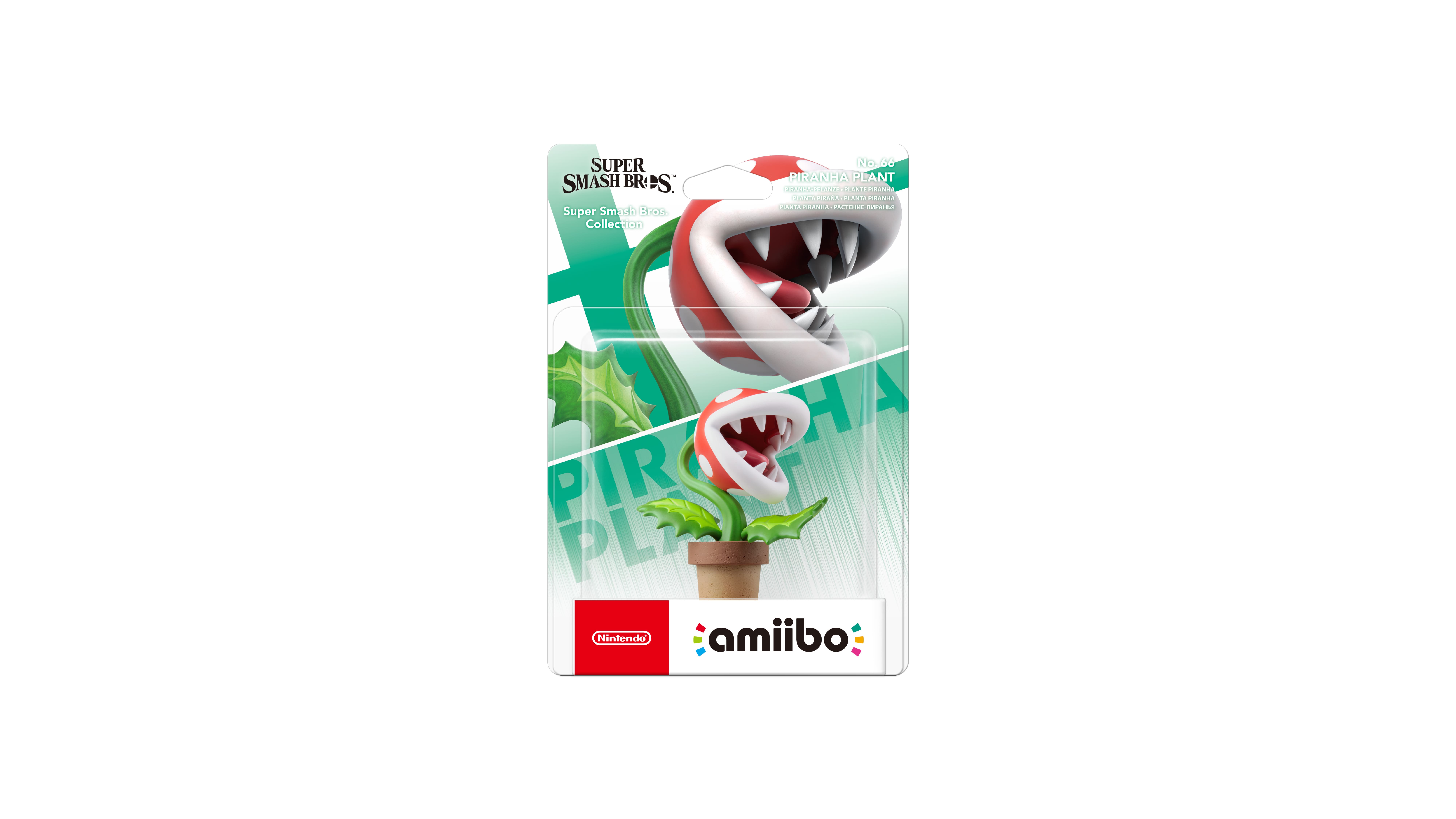 Piranha Plant amiibo Packshot