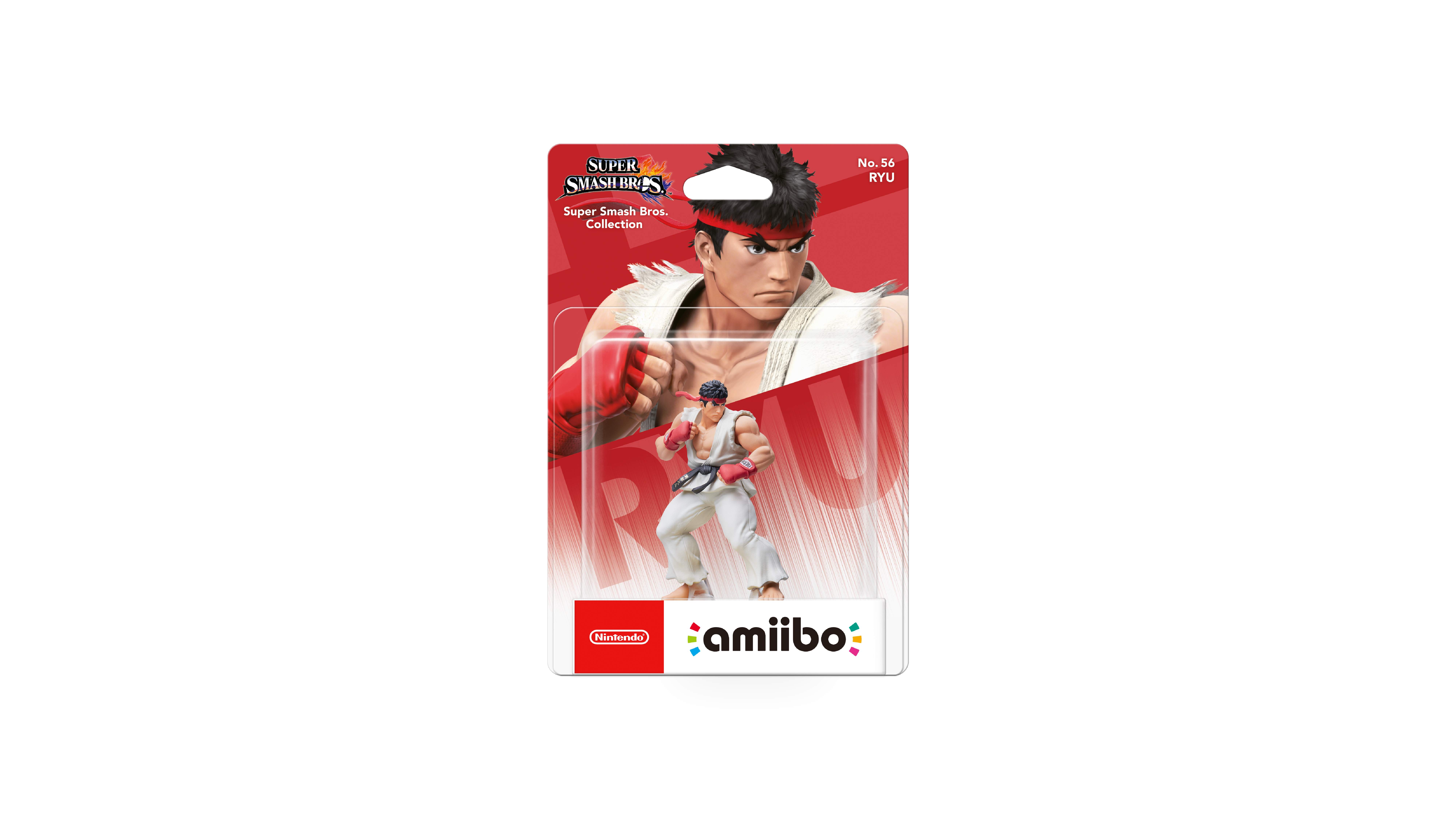 Ryu amiibo Packshot