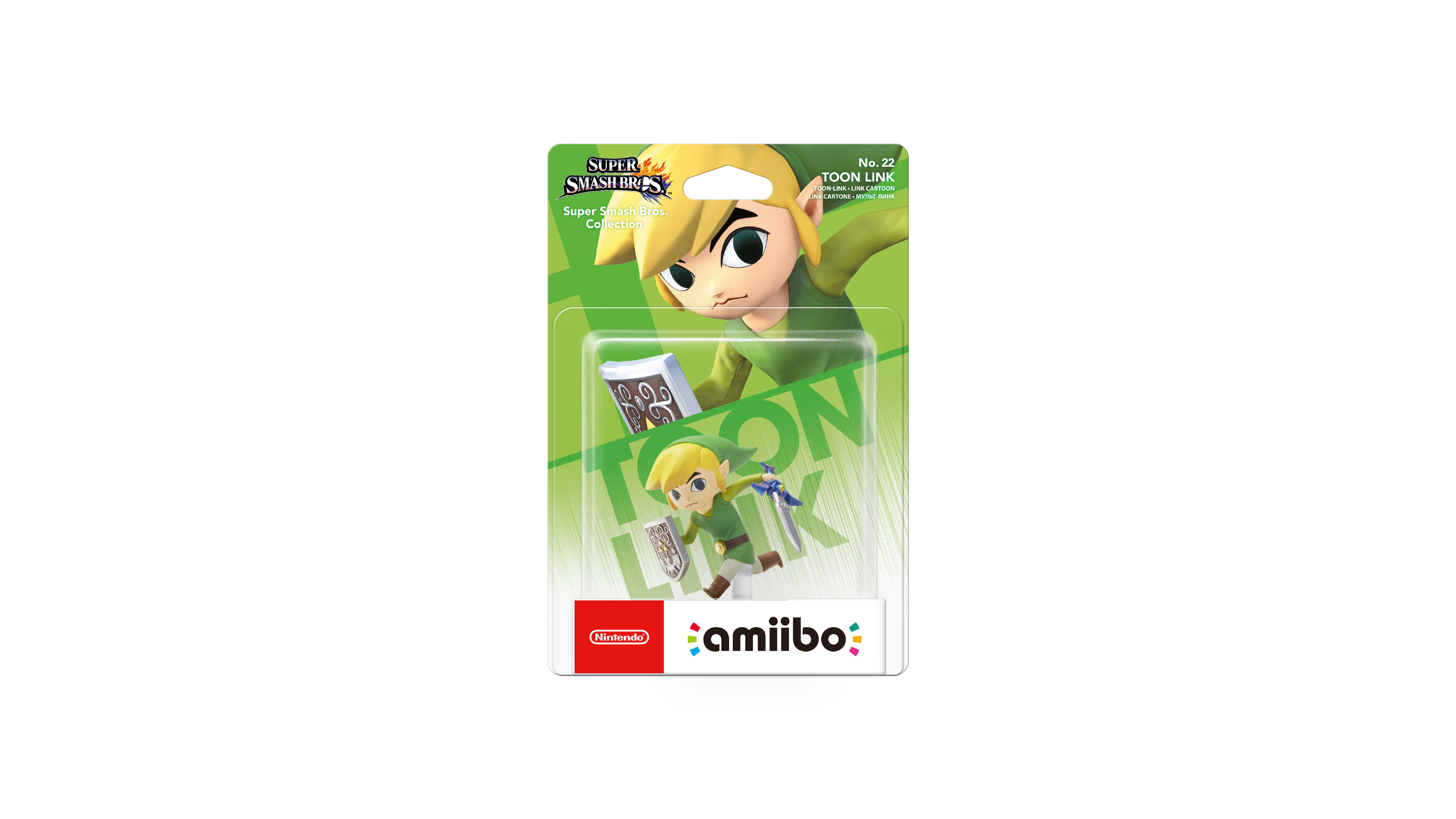 Toon Link amiibo Packshot