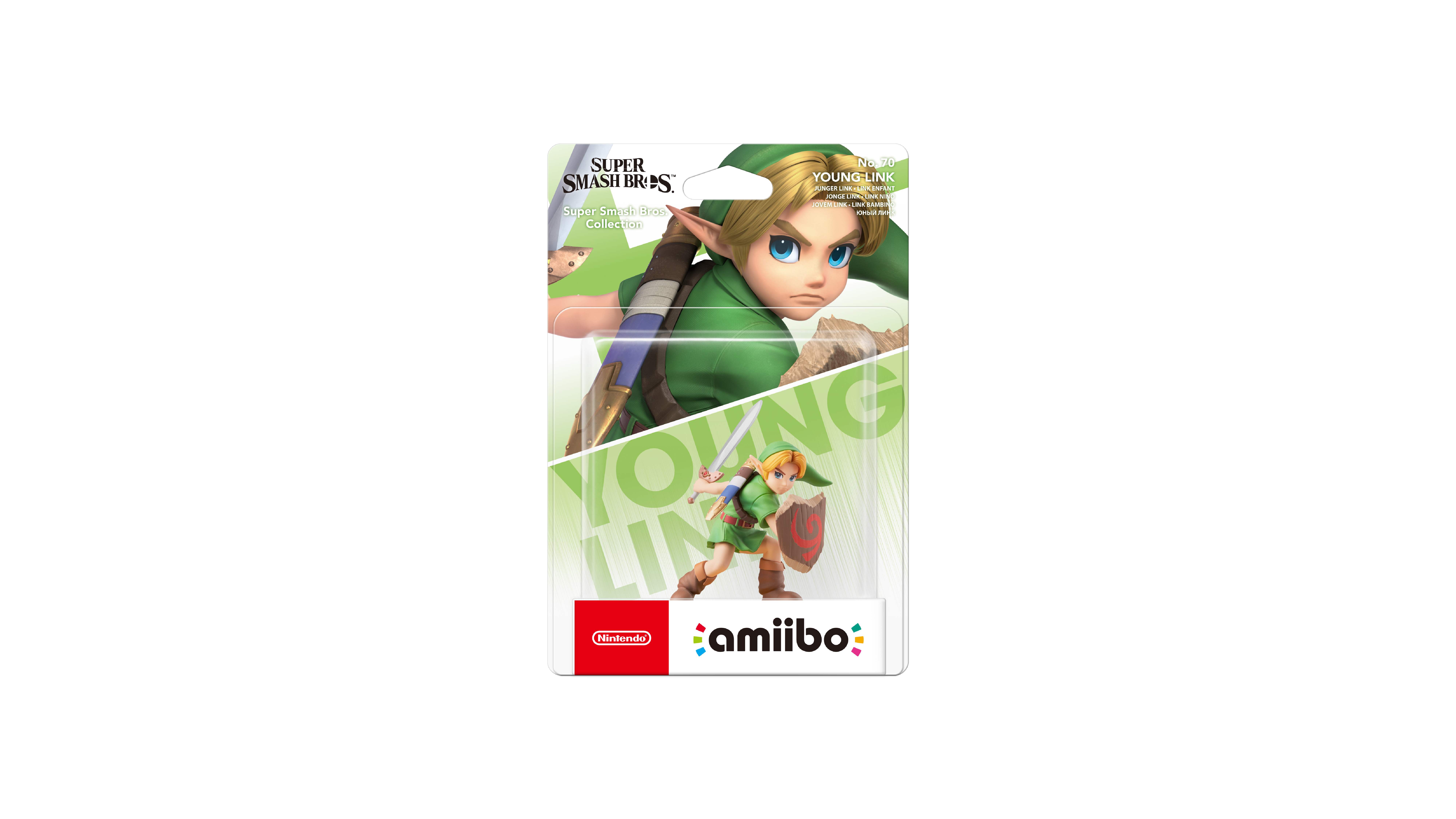 Young Link amiibo Packshot