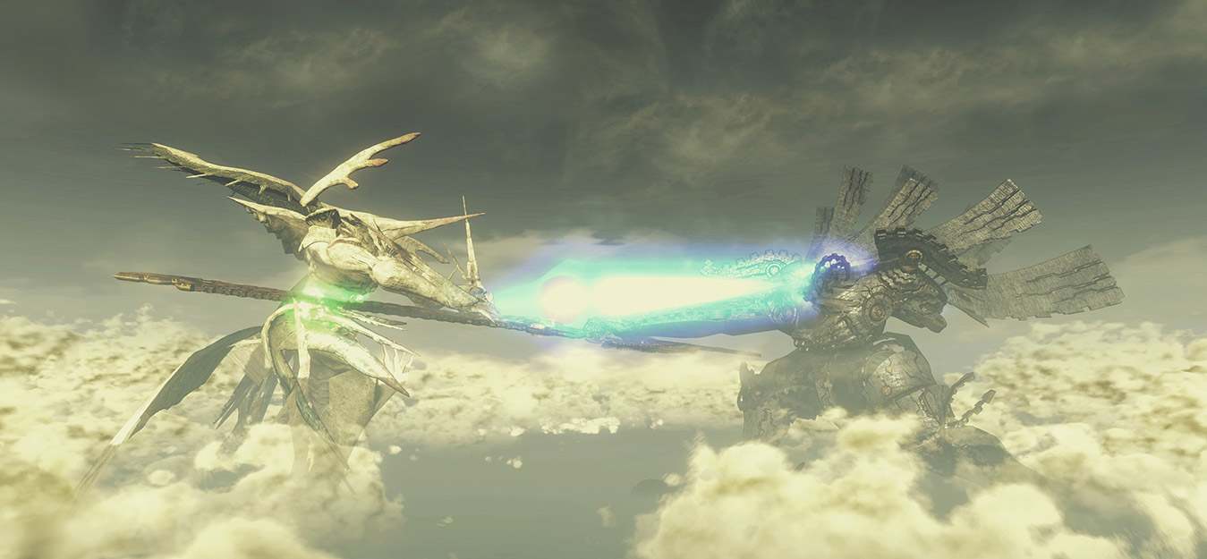Mighty warriors battling