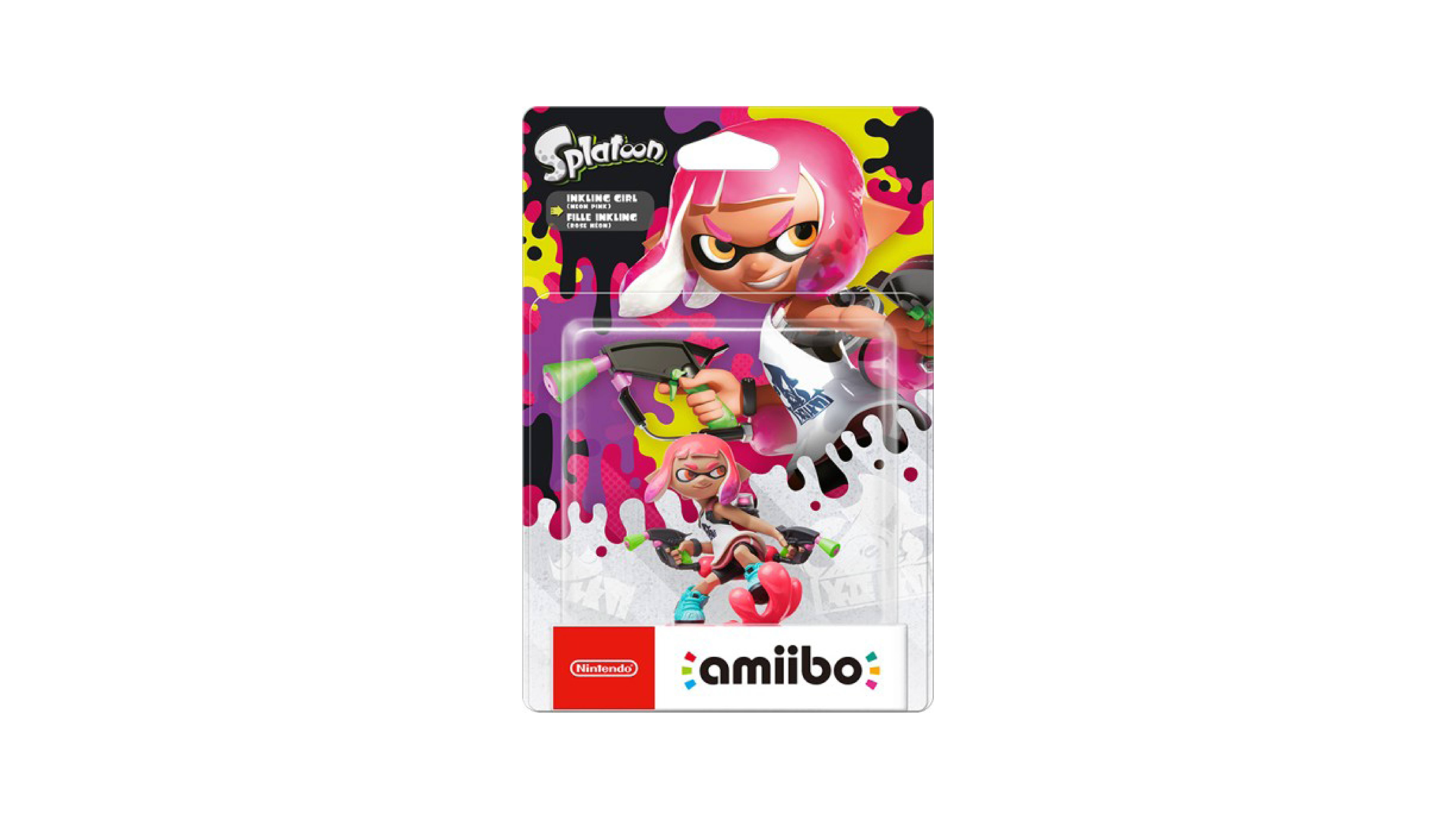 Inkling girl amiibo Packshot