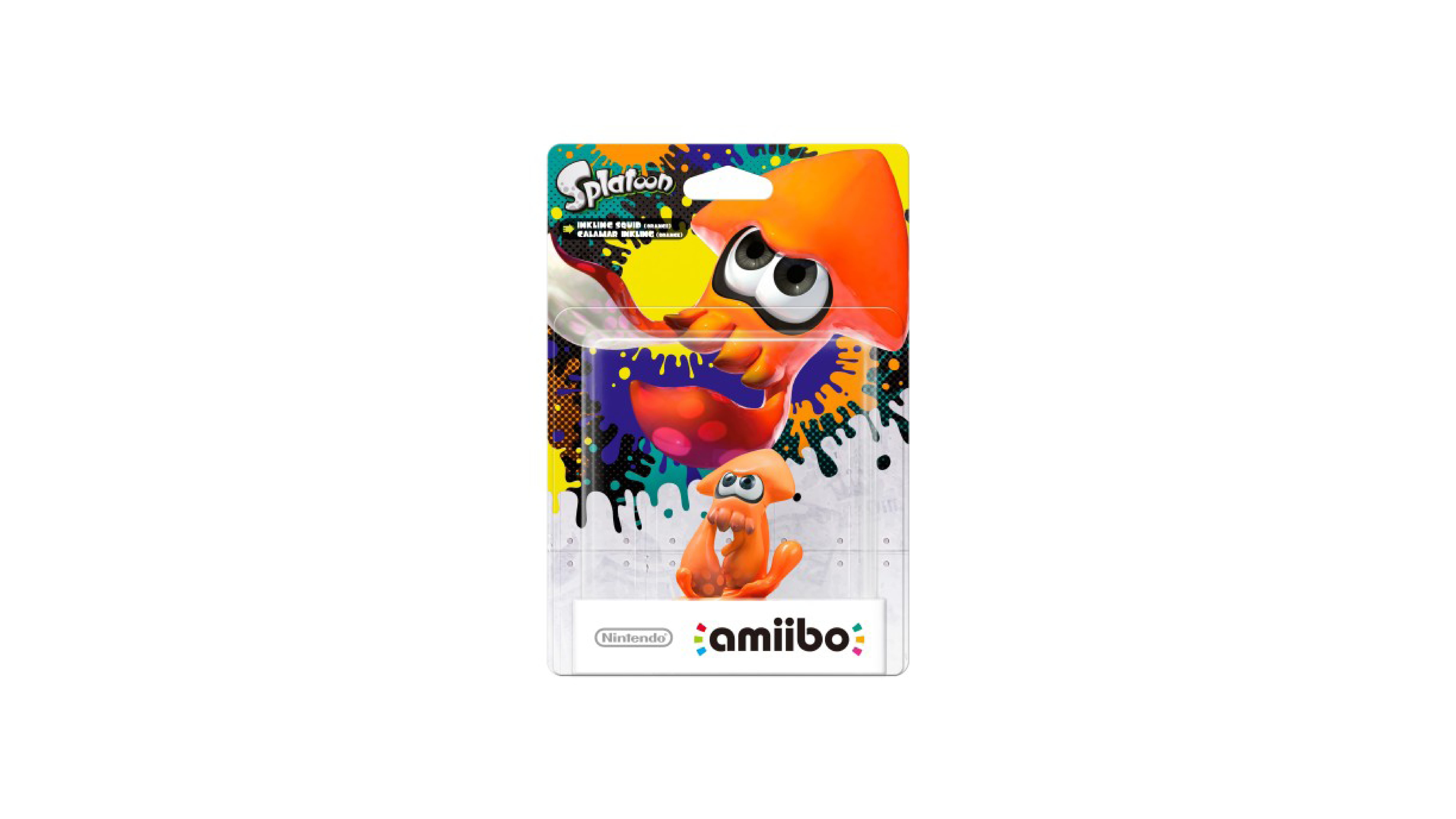 Inkling Squid amiibo Packshot