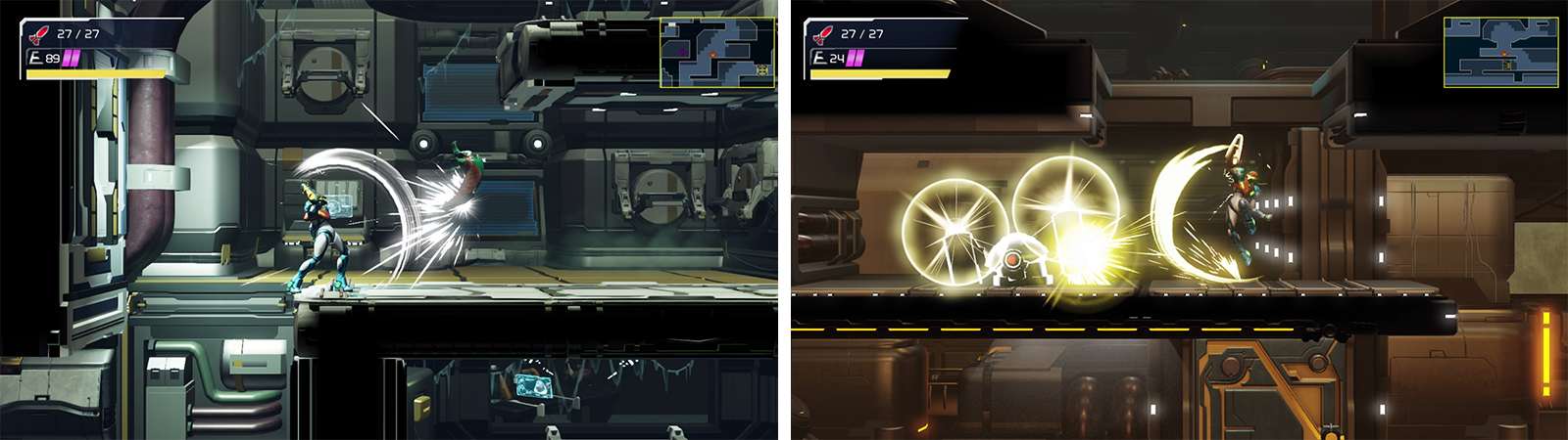 Metroid Dread Report Vol. 5 Melee Counter