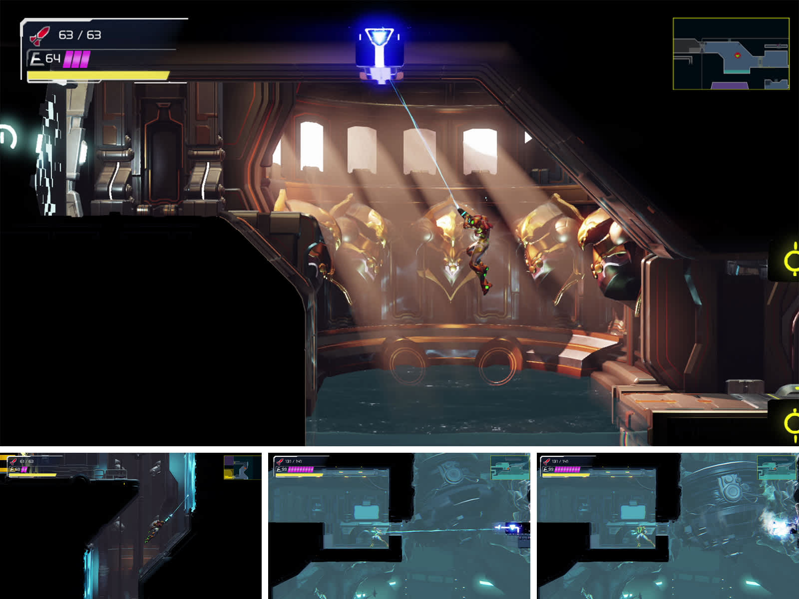 Metroid Dread Report Vol. 6 Grapple Beam