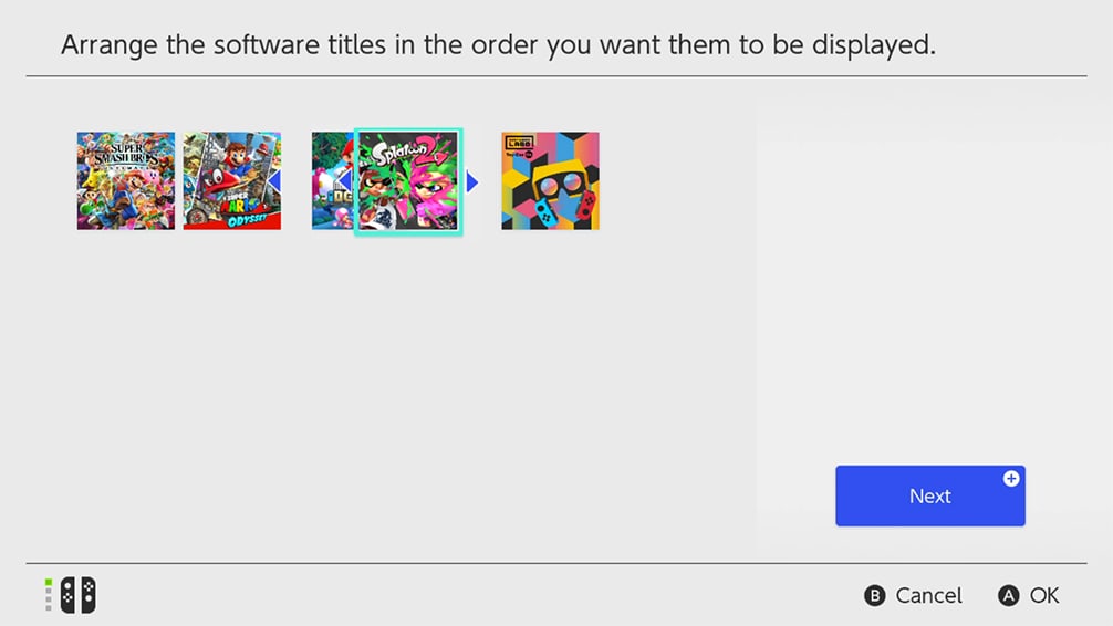 Switch Software Groups Screenshot 4