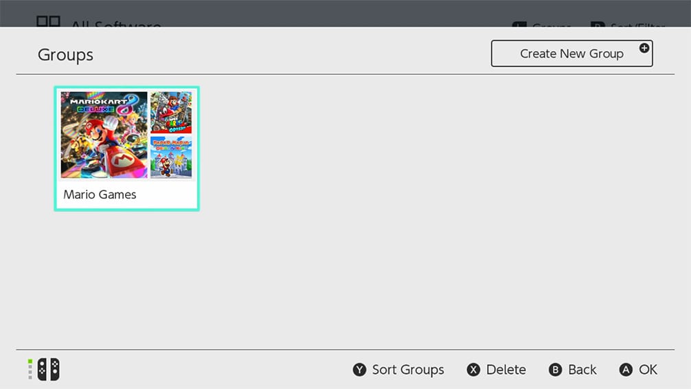 Switch Software Groups Screenshot 6