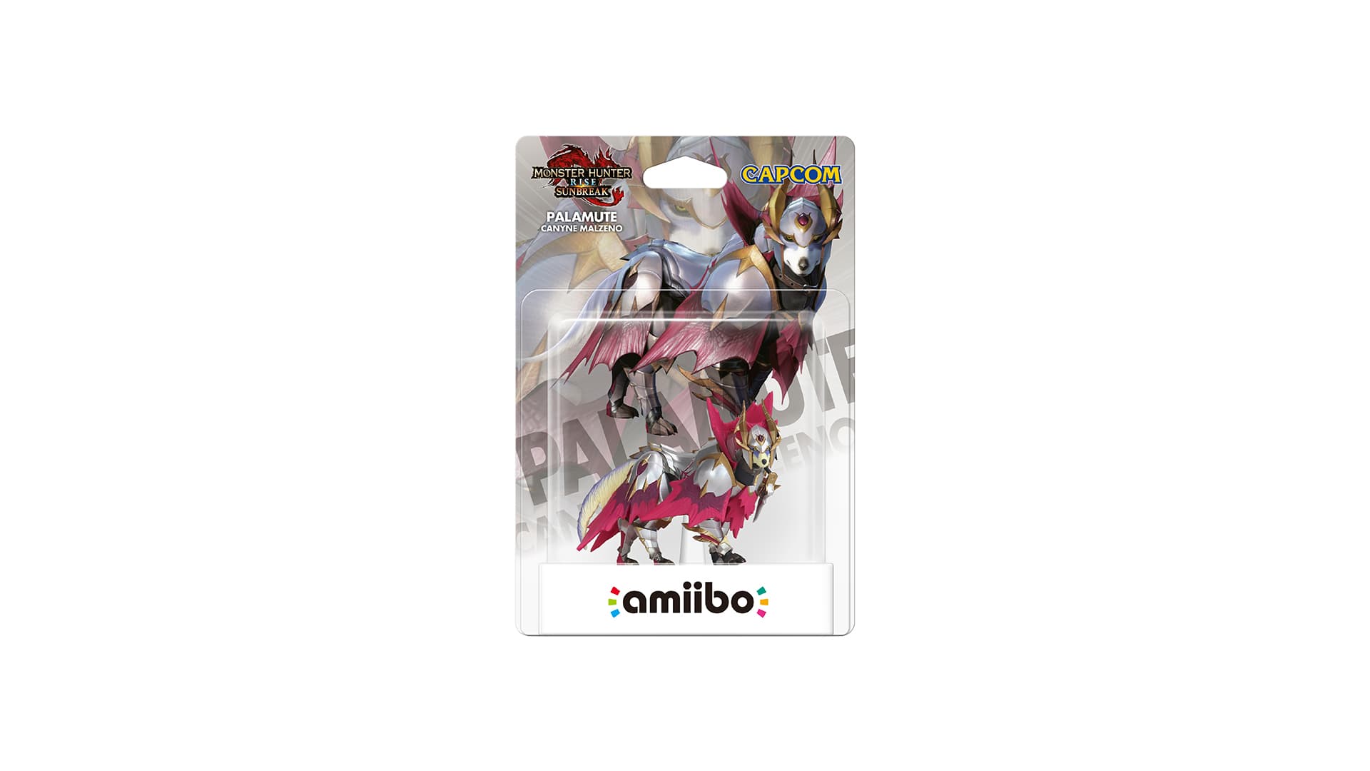 "Canyne Malzeno" Palamute amiibo Packshot