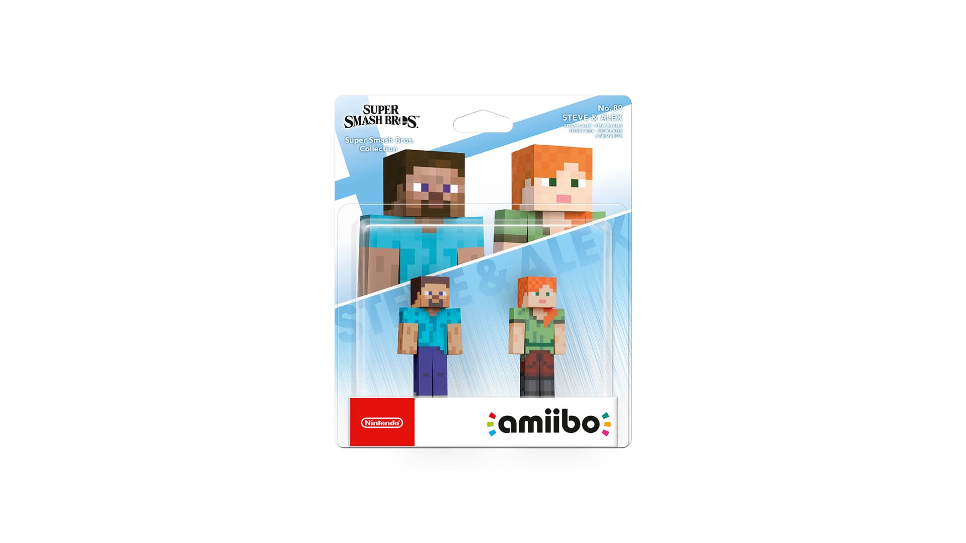Steve and Alex - Super Smash Bros. Ultimate - amiibo - packshot