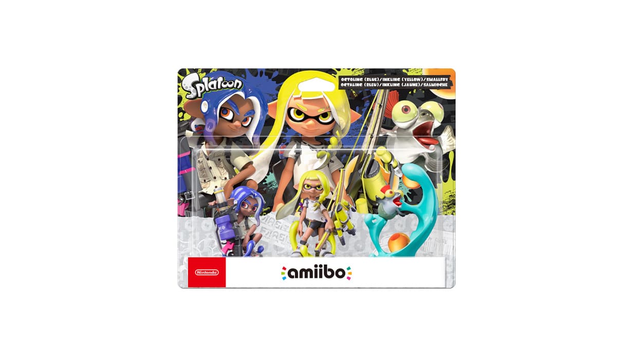 Splatoon 3 amiibo Bundle Packshot
