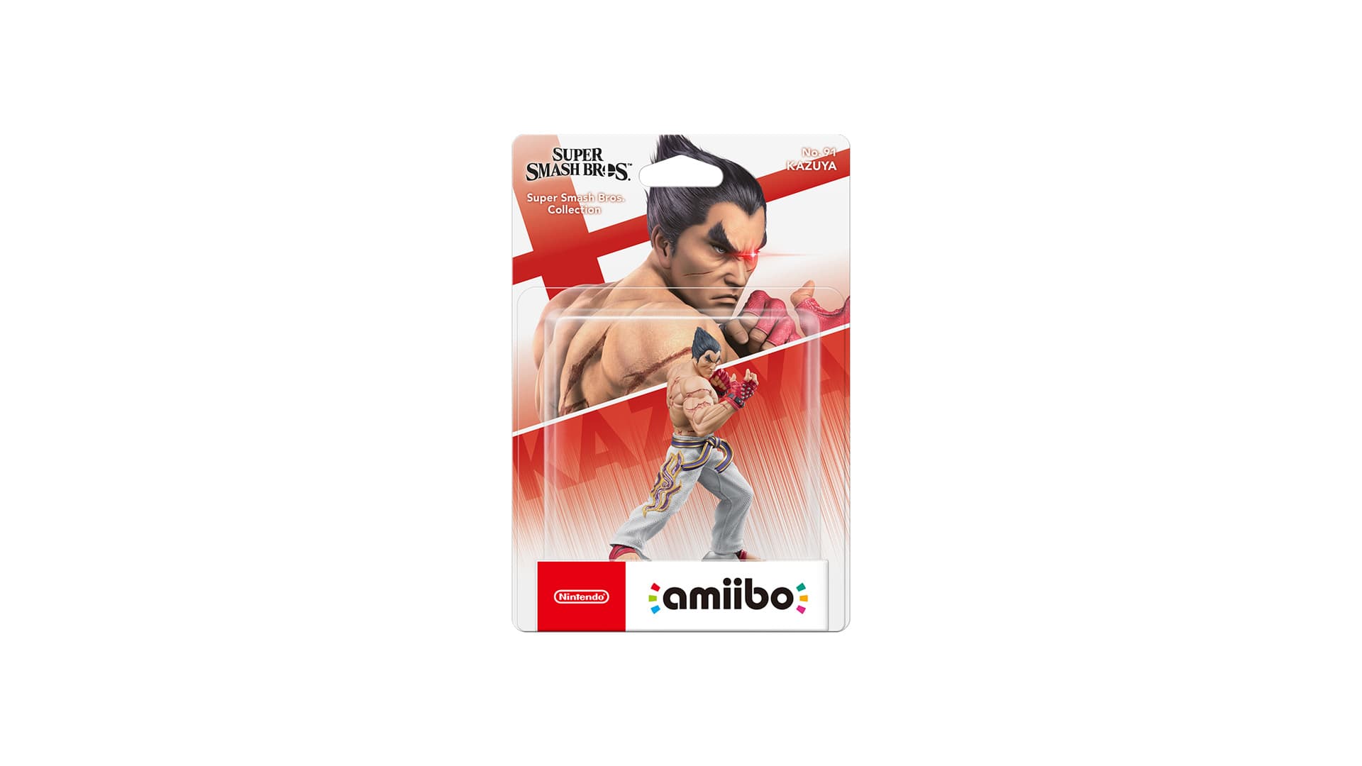 Kazuya amiibo Packshot