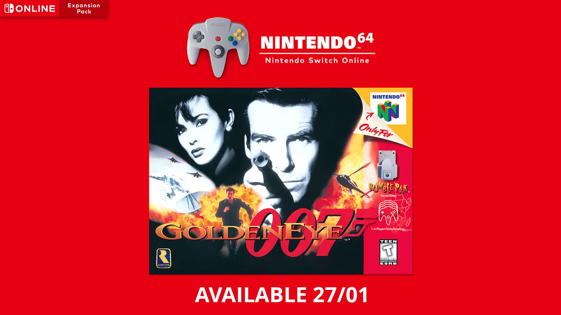 GoldenEye 007 Shakes Up the Action for Nintendo Switch Online + 