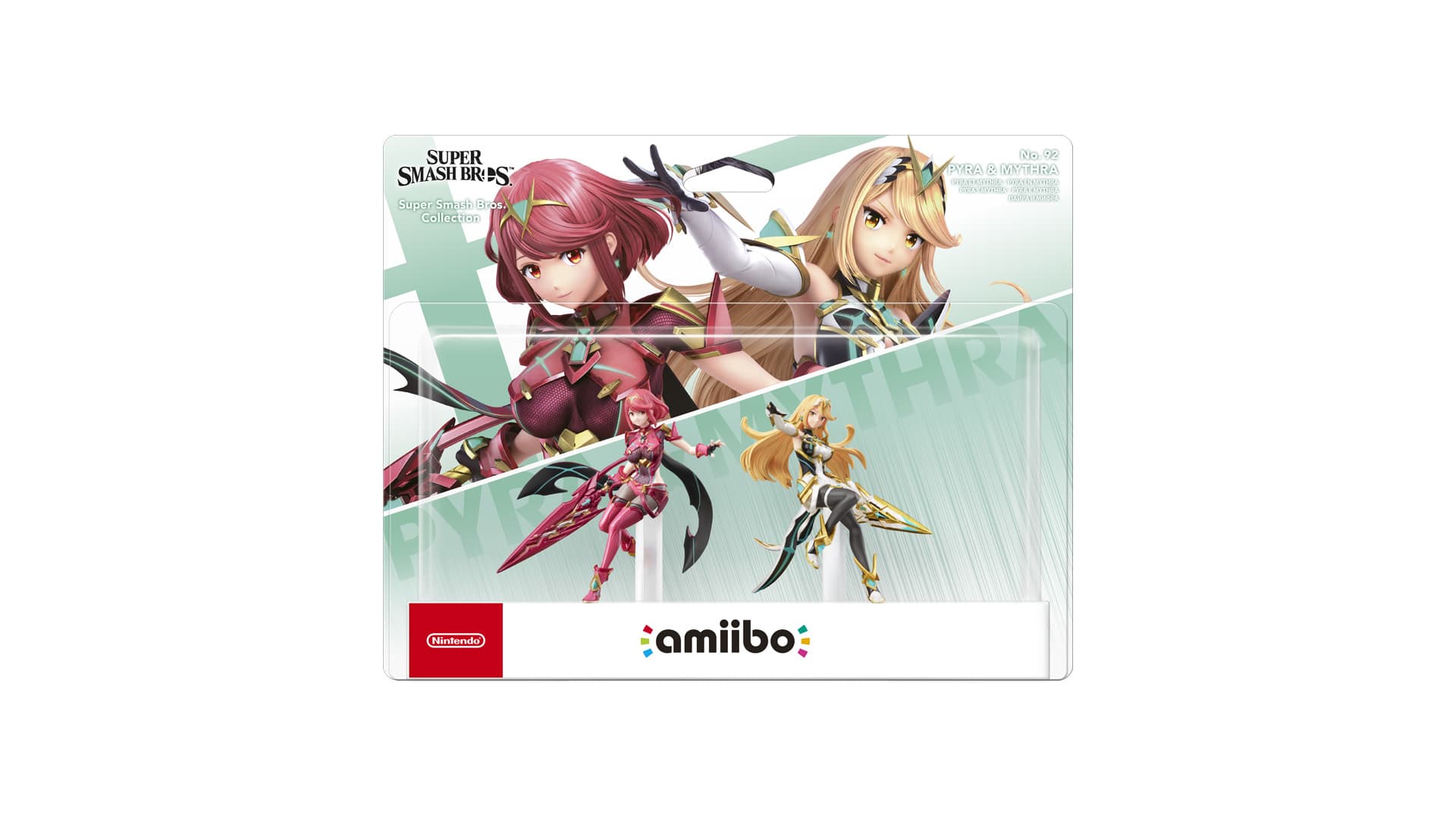 Pyra/Mythra amiibo Packshot