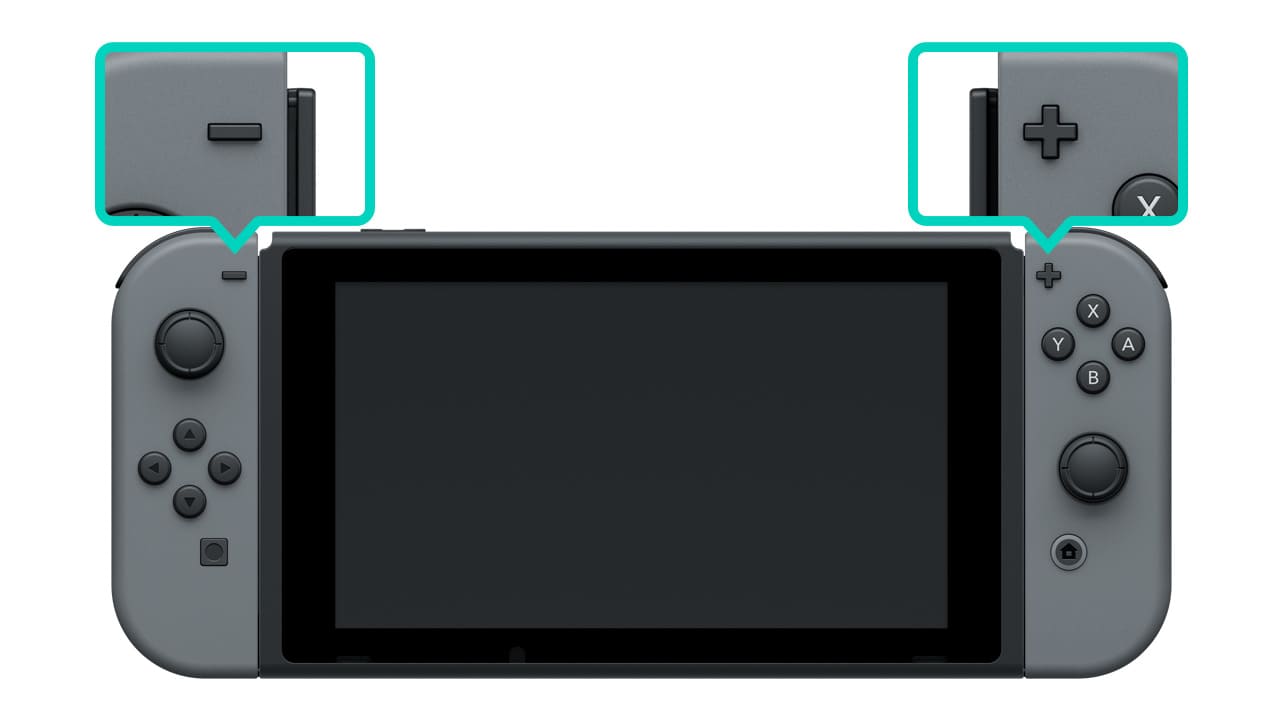 How to Attach/Detach the Joy-Con Controllers from Nintendo Switch Plus Minus