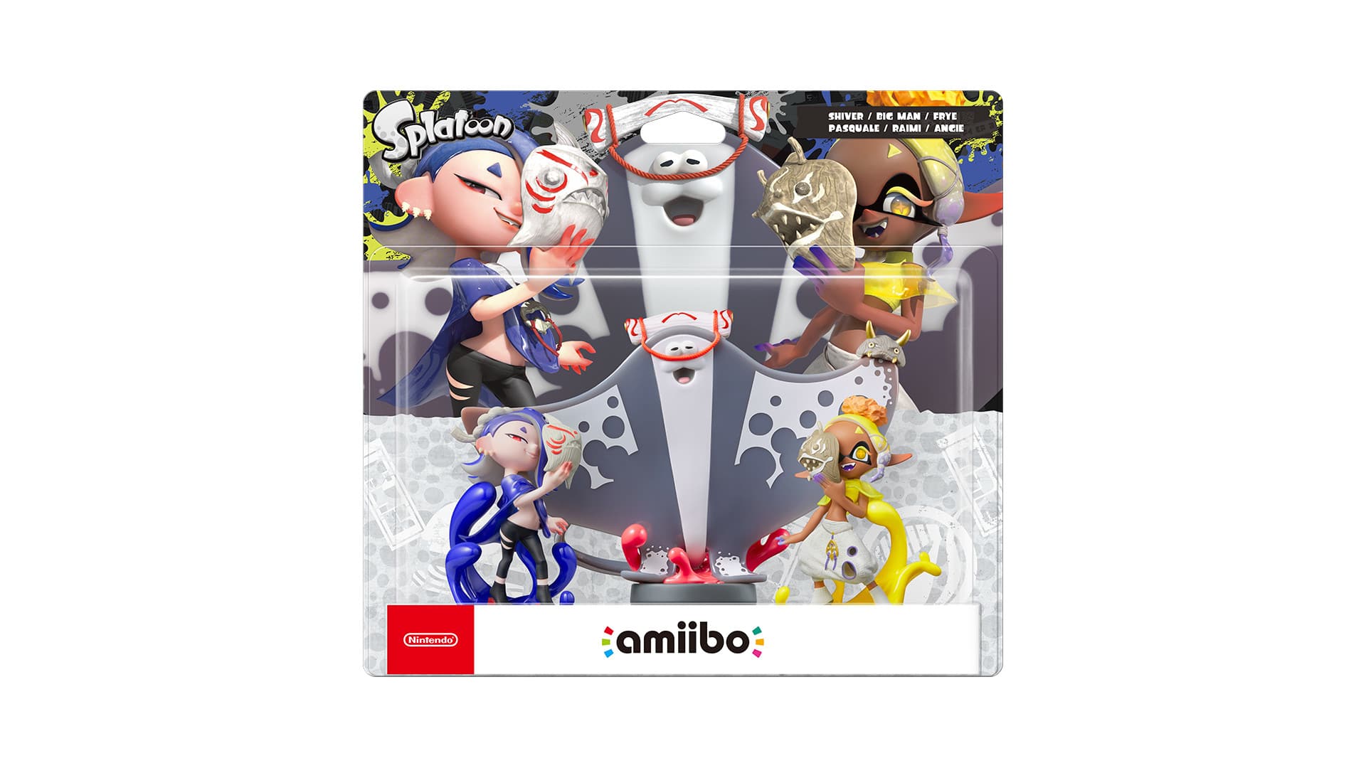 Shiver, Frye & Big Man amiibo Image Packshot