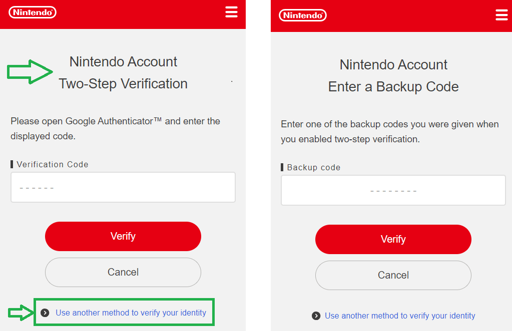 2-step verification interface image 1