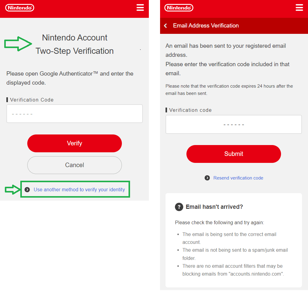 2-step verification interface image 2