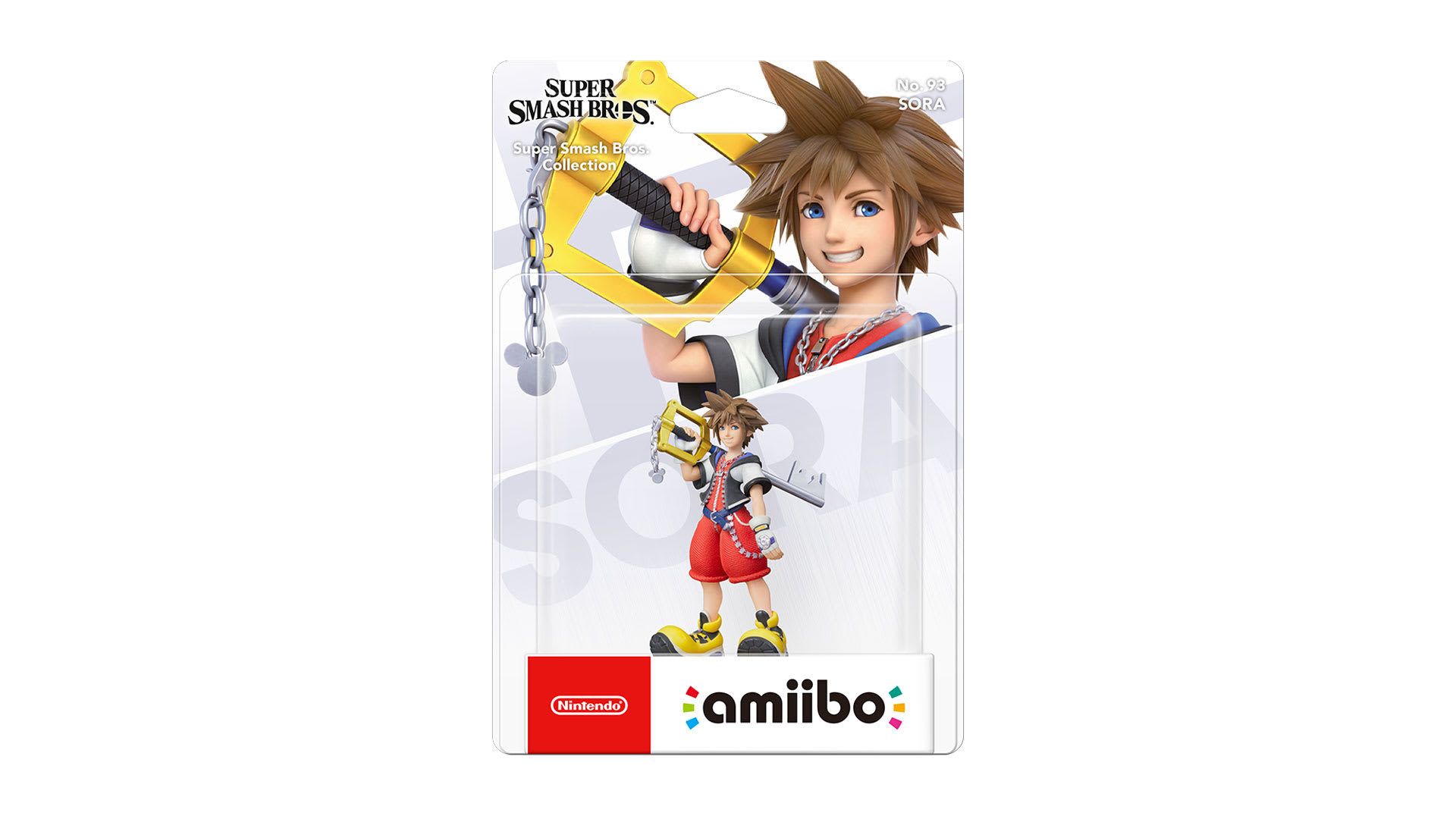 Sora amiibo Packshot