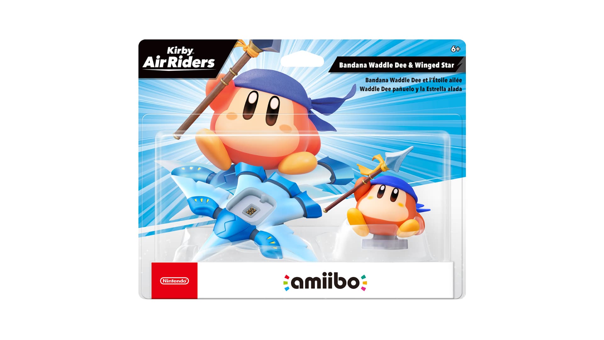 Bandana Waddle Dee & Winged Star amiibo Packshot