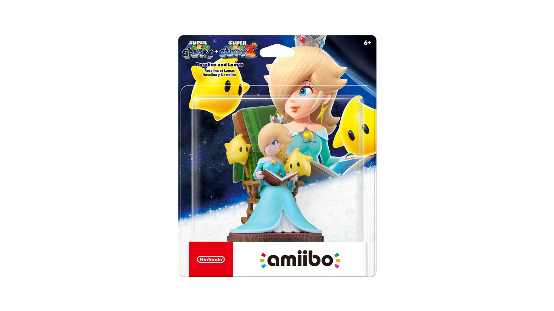 Rosalina and Lumas amiibo Packshot