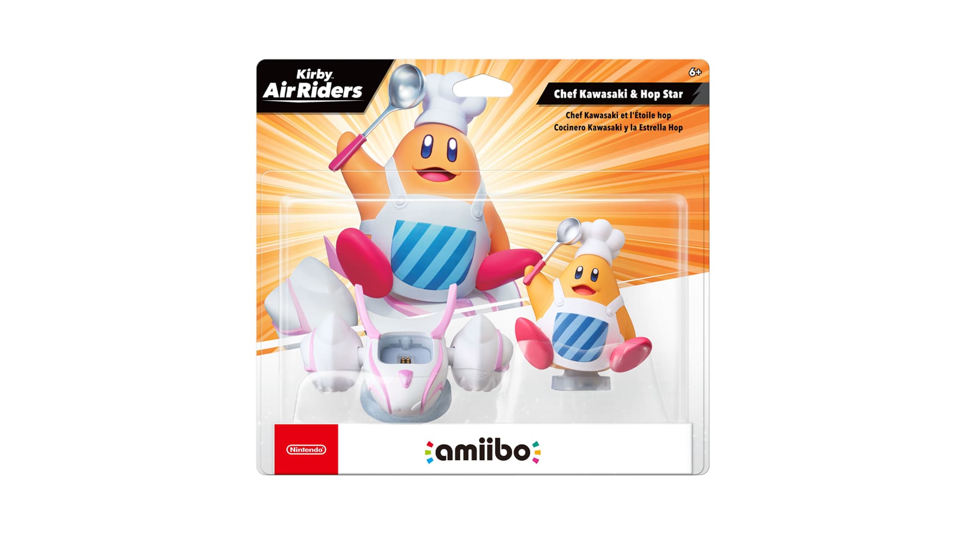 Chef Kawasaki & Hop Star amiibo Packshot
