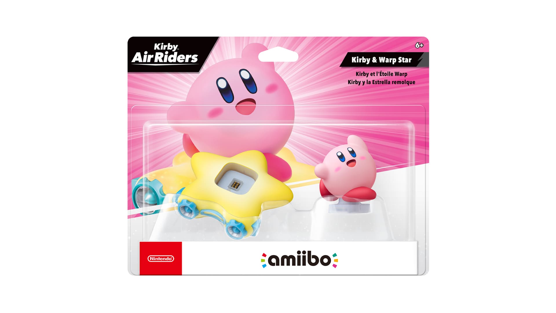 Kirby & Warp Star amiibo Packshot