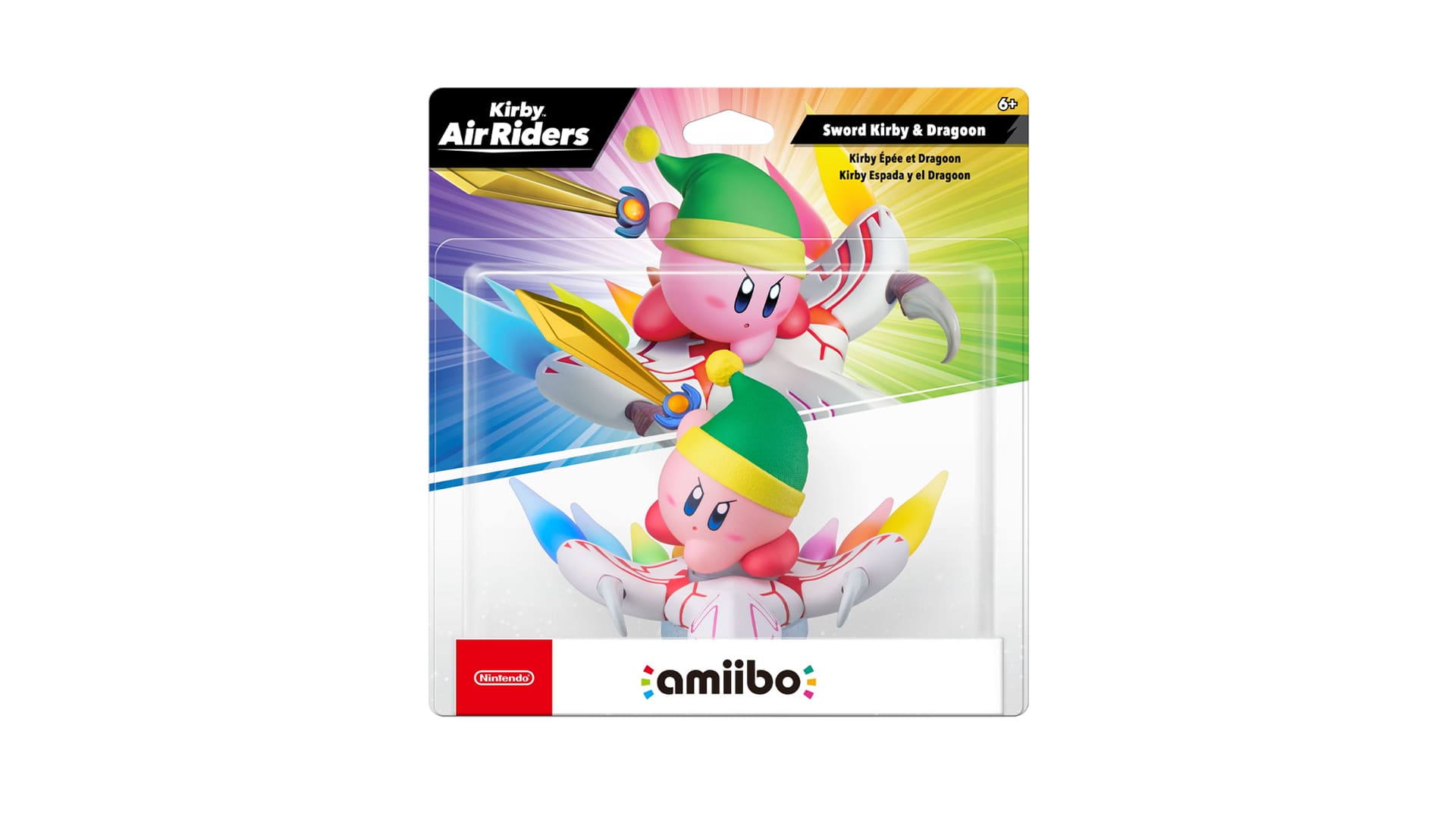 Sword Kirby & Dragoon amiibo Packshot