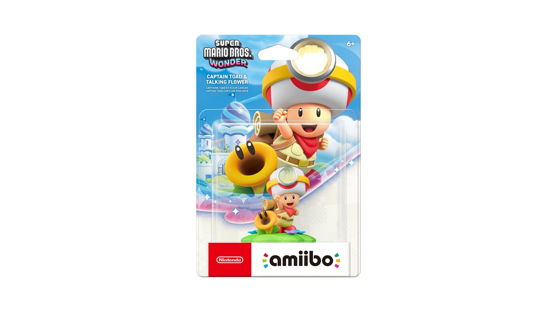 Captain Toad & Talking Flower amiibo Packshot