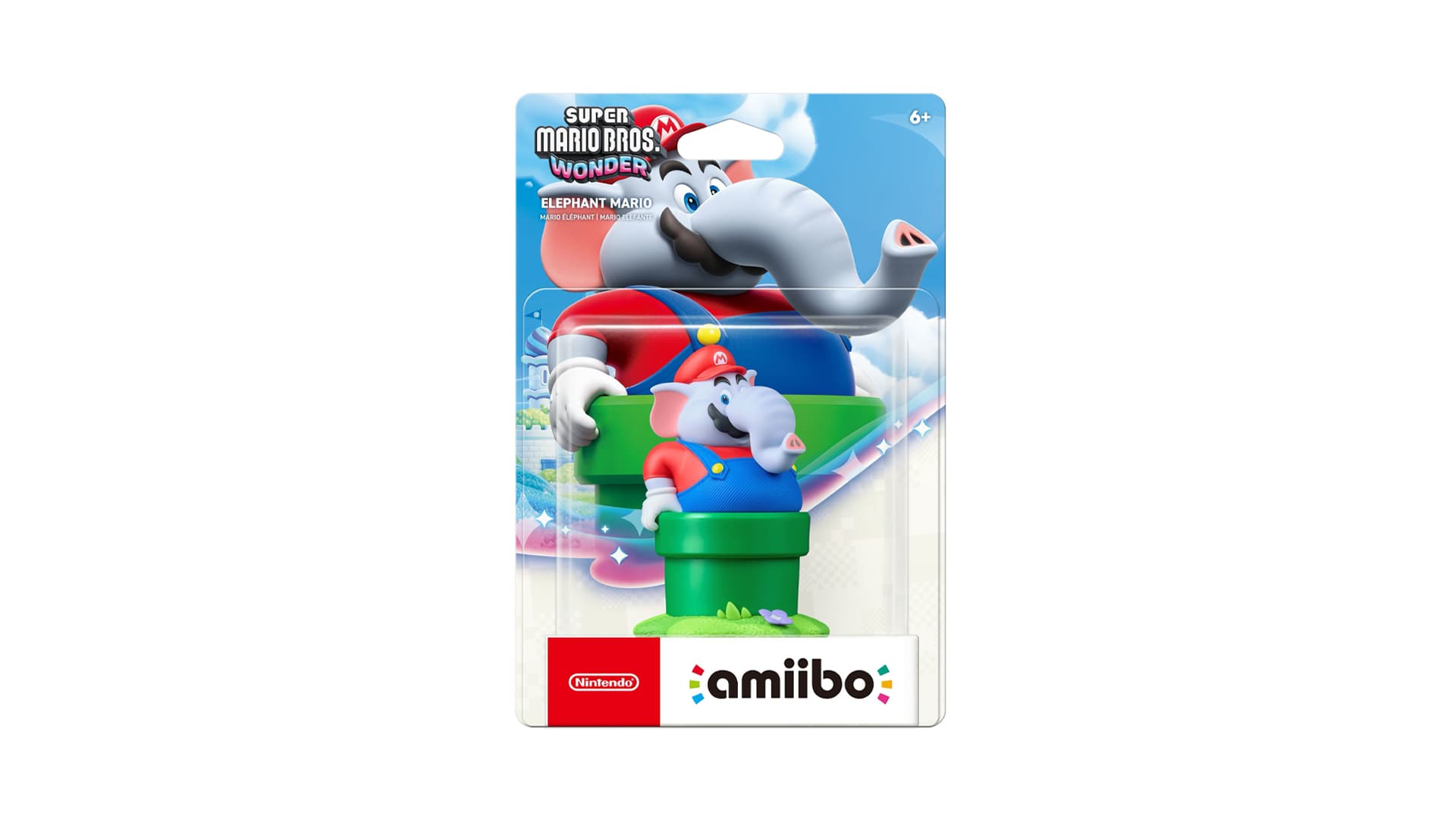 Elephant Mario amiibo Packshot